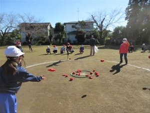 縦割り班遊び