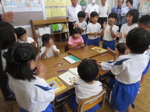 １年生の学習参観