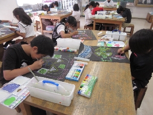 学習の様子