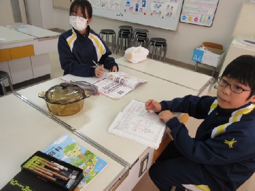 ５年生・ご飯の炊き方