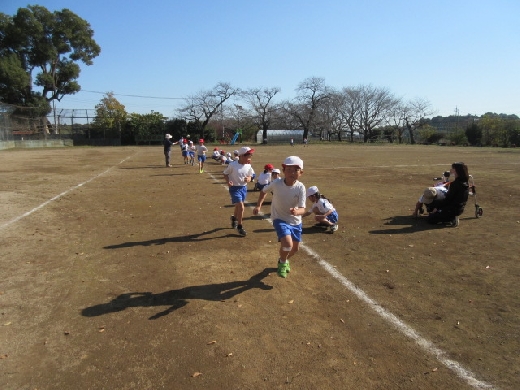 １・２年生　持久走