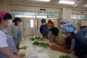 ５年生　調理実習