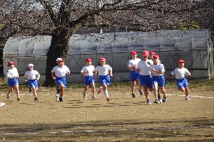 持久走大会　試走