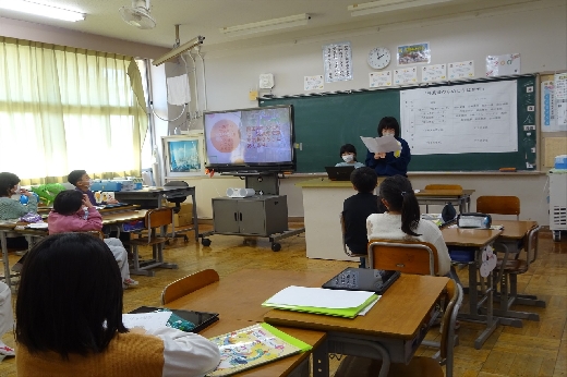 弓馬田の物知り博士発表