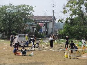 保護者・地域との連携　ＰＴＡ奉仕作業