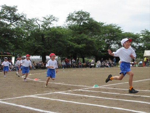 No.２　１・２年徒競走