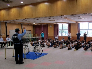 命を守る学習　交通安全教室